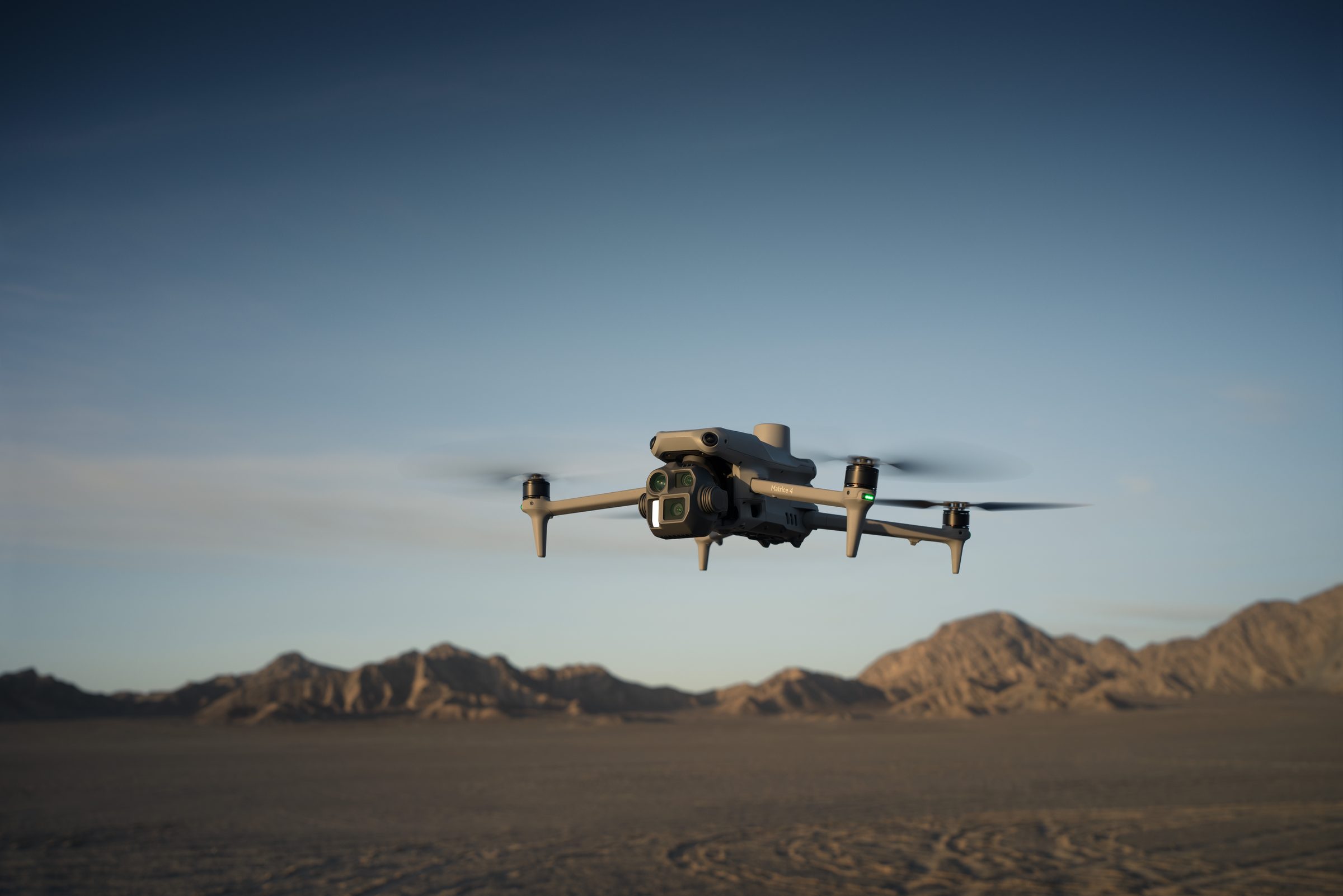 DJI Matrice 4E drone in flight