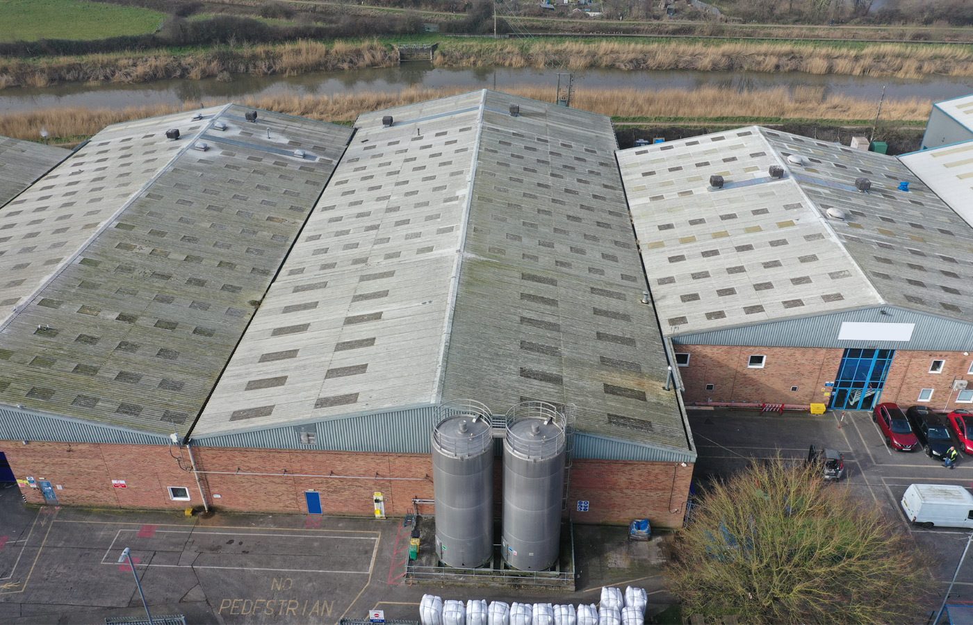 Matrice 4 Enterprise roof survey in London